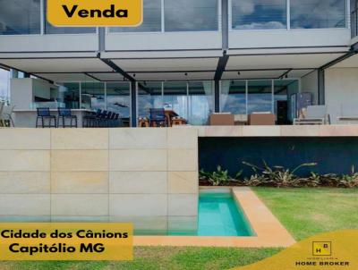 Casa Alto Padro para Venda, em Capitlio, bairro Cidade dos Cnions