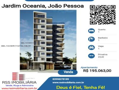 Apartamento para Venda, em Joo Pessoa, bairro Jardim Oceania, 1 dormitrio, 1 banheiro, 1 vaga