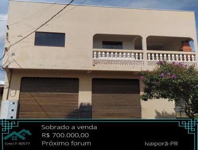 Sobrado para Venda, em Ivaipor, bairro Jd. Aeroporto, 3 dormitrios, 2 banheiros, 1 sute, 2 vagas