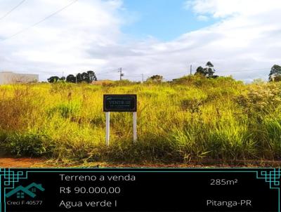 Terreno para Venda, em Pitanga, bairro Planalto