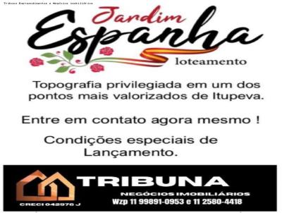 Loteamento para Venda, em Itupeva, bairro ESPANHA