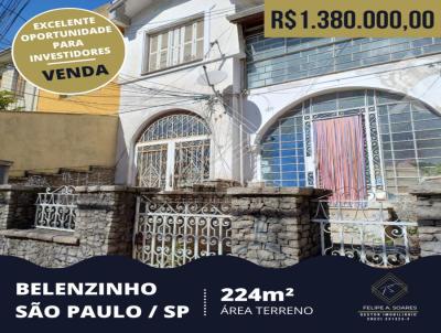 Casa para Venda, em So Paulo, bairro Belenzinho, 12 dormitrios, 6 banheiros