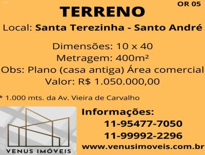 Terreno para Venda, em Santo Andr, bairro Santa Terezinha