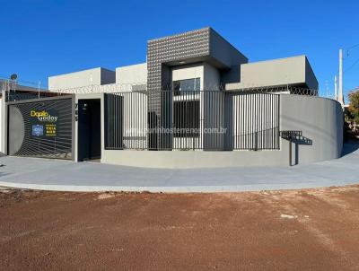 Casa Nova para Venda, em Ourinhos, bairro Ville De France I, 3 dormitórios, 2 banheiros, 1 suíte, 2 vagas