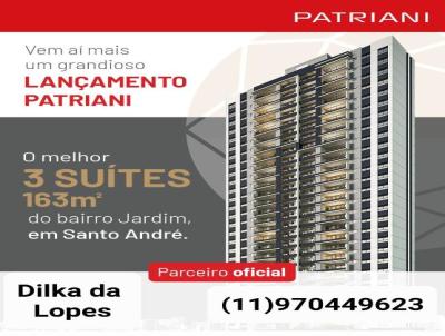 Apartamento para Venda, em Santo Andr, bairro JARDIM, 3 dormitrios, 4 banheiros, 3 sutes, 3 vagas