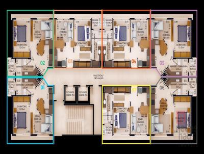 Apartamento para Venda, em Santa Cruz do Sul, bairro NENHUM, 1 dormitrio, 1 banheiro