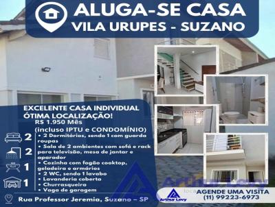 Casa em Condomnio para Locao, em Suzano, bairro Vila Urupes, 2 dormitrios, 2 banheiros, 1 vaga