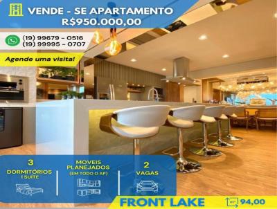 Apartamento para Venda, em Rio Claro, bairro Vila Operária, 3 dormitórios, 3 banheiros, 1 suíte, 2 vagas
