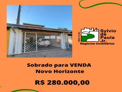 Sobrado para Venda, em , bairro Novo Horizonte, 3 dormitrios, 2 banheiros, 1 sute, 2 vagas