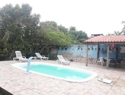 Casa para Venda, em Camaçari, bairro Jauá (Abrantes), 6 dormitórios, 2 banheiros, 3 suítes, 8 vagas