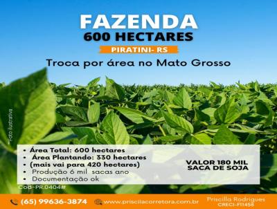 Fazenda para Venda, em Piratini, bairro Rural