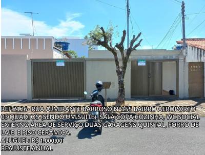 Casa para Locação, em Araguari, bairro CENTRO
