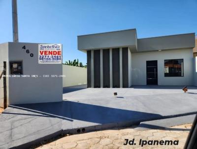 Casa para Venda, em Presidente Venceslau, bairro Jd Ipanema, 2 dormitrios, 1 banheiro, 1 sute