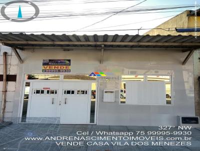 Casa para Venda, em Alagoinhas, bairro Quintino Bocaiuva, 3 dormitrios, 1 banheiro, 1 sute, 1 vaga