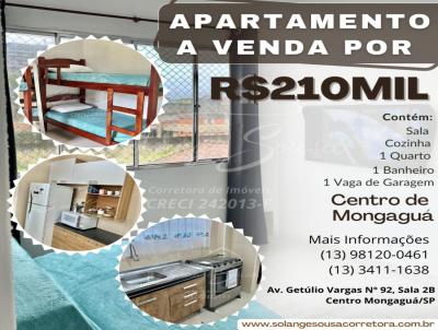 Apartamento para Venda, em Mongagu, bairro Centro, 1 dormitrio, 1 banheiro, 1 vaga