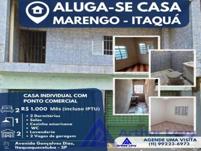 Casa para Locao, em Itaquaquecetuba, bairro Parque Residencial Marengo, 2 dormitrios, 1 banheiro, 2 vagas