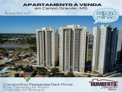Apartamento para Venda, em Campo Grande, bairro Vivendas do Bosque, 3 sutes, 2 vagas