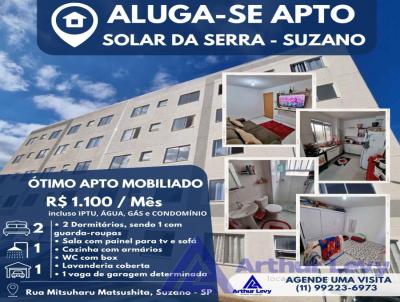 Apartamento para Locao, em Suzano, bairro Chcara Estncia Paulista, 2 dormitrios, 1 banheiro, 1 vaga