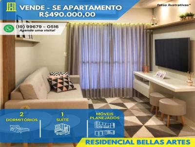 Apartamento para Venda, em Rio Claro, bairro Jardim Claret, 2 dormitórios, 2 banheiros, 1 suíte, 1 vaga