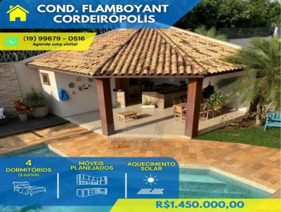 Casa em Condomínio para Venda, em Cordeirópolis, bairro VILA BARBOSA, 4 dormitórios, 6 banheiros, 3 suítes, 2 vagas