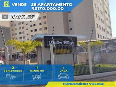 Apartamento para Venda, em Rio Claro, bairro Jardim Vilage, 2 dormitórios, 1 banheiro, 1 vaga