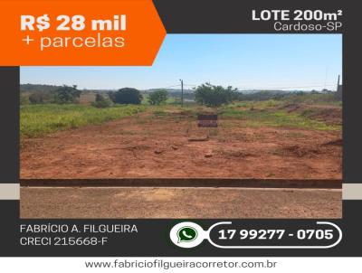 Lote para Venda, em Cardoso, bairro Davanzzo