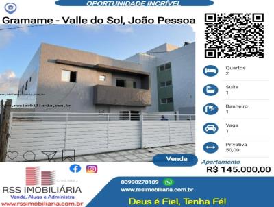 Apartamento para Venda, em Joo Pessoa, bairro Gramame, 2 dormitrios, 1 banheiro, 1 sute, 1 vaga