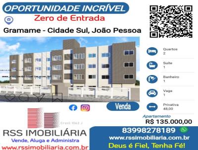 Apartamento para Venda, em Joo Pessoa, bairro Gramame - Cidade Sul, 2 dormitrios, 1 banheiro, 1 sute, 1 vaga