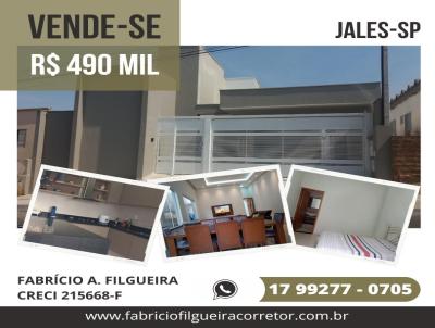 Casa para Venda, em Jales, bairro Jardim Amrica, 3 dormitrios, 3 banheiros, 2 sutes, 2 vagas