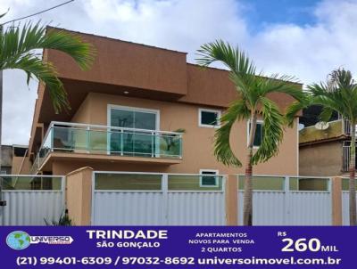 Apartamento para Venda, em So Gonalo, bairro Trindade, 2 dormitrios, 1 banheiro, 1 vaga