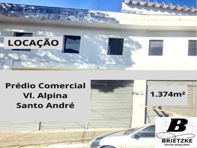 Galpo para Locao, em Santo Andr, bairro Vila Alpina, 5 banheiros, 8 vagas