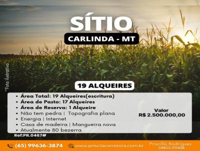 Stio para Venda, em Carlinda, bairro Rural