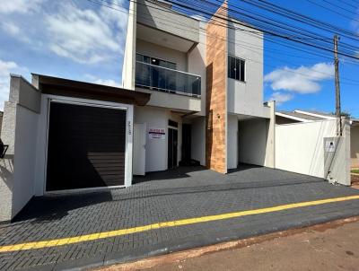 Sobrado para Venda, em Santa Terezinha de Itaipu, bairro Parque dos Estados, 4 dormitrios, 4 banheiros, 2 sutes, 4 vagas