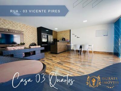 Casa em Condomnio para Venda, em RA XXX Vicente Pires, bairro Vicente Pires, 3 dormitrios, 2 banheiros, 8 vagas