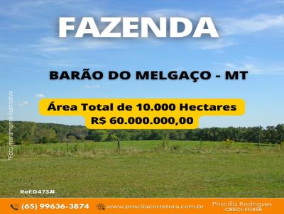 Fazenda para Venda, em Baro de Melgao, bairro Rural