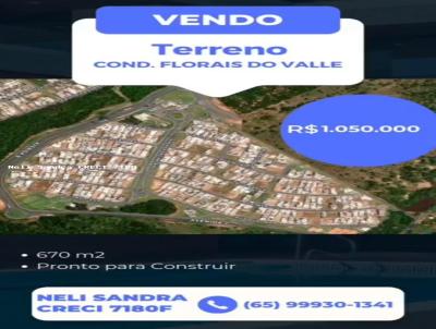 Terreno para Venda, em Cuiab, bairro FLORAIS DO VALLE