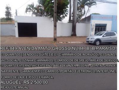 Casa para Locao, em , bairro PARASO