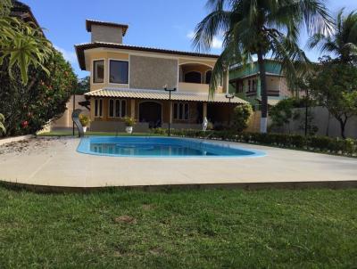 Casa em Condomnio para Locao, em Camaari, bairro Jau (Abrantes), 4 dormitrios, 7 banheiros, 4 sutes, 4 vagas