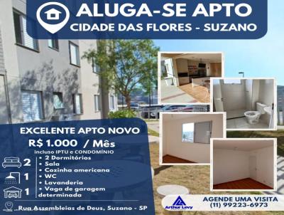 Apartamento para Locao, em Suzano, bairro Vila Colorado, 2 dormitrios, 1 banheiro, 1 vaga