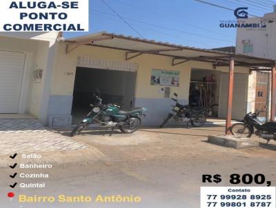Ponto Comercial para Locao, em Guanambi, bairro Santo Antonio, 1 banheiro