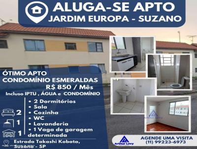 Apartamento para Locao, em Suzano, bairro Jardim Europa, 2 dormitrios, 1 banheiro, 1 vaga