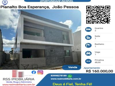 Apartamento para Venda, em Joo Pessoa, bairro Planalto Boa Esperana, 2 dormitrios, 1 banheiro, 1 sute, 1 vaga