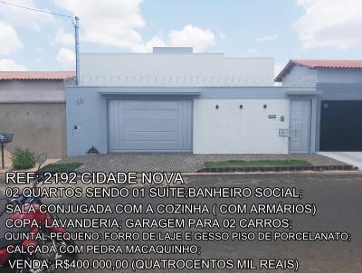 Casa para Venda, em Araguari, bairro CIDADE NOVA