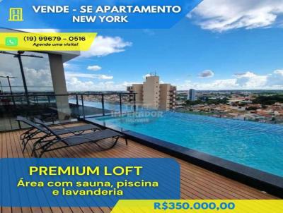 Apartamento/Novo para Venda, em Rio Claro, bairro Centro, 1 dormitório, 1 banheiro, 1 suíte, 2 vagas