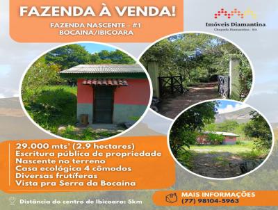 Terreno para Venda, em Ibicoara, bairro Bocaina, 2 dormitrios, 1 banheiro, 1 sute, 5 vagas