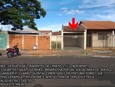 Casa para Locação, em Araguari, bairro AEROPORTO