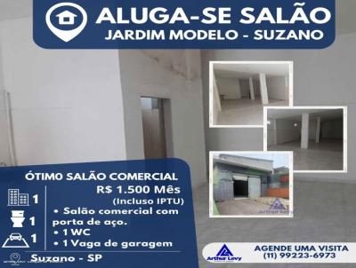 Ponto Comercial para Locao, em Suzano, bairro Jardim Modelo, 1 banheiro, 1 vaga