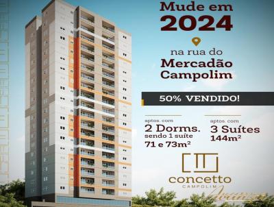 Apartamento para Venda, em Sorocaba, bairro Parque Campolim, 2 dormitrios, 2 banheiros, 1 sute, 1 vaga