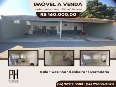 Edcula para Venda, em Lins, bairro Jardim Leoni, 1 dormitrio, 1 banheiro