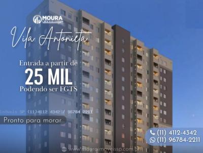Apartamento para Venda, em So Paulo, bairro Vila Antonieta, 2 dormitrios, 1 banheiro, 1 vaga